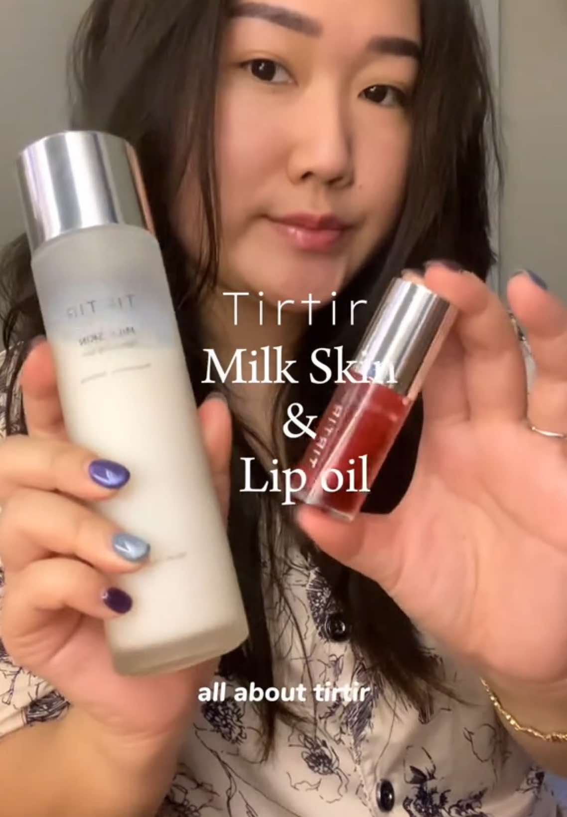 cobain toner tirtir milk skin dan lip oil @TIRTIR Inc. @TIRTIR INDONESIA @Style Korean Indonesia #tonertirtir #tirtirtoner #tirtirlipoil #lipoil #tirtirindonesia #tirtirbeauty 