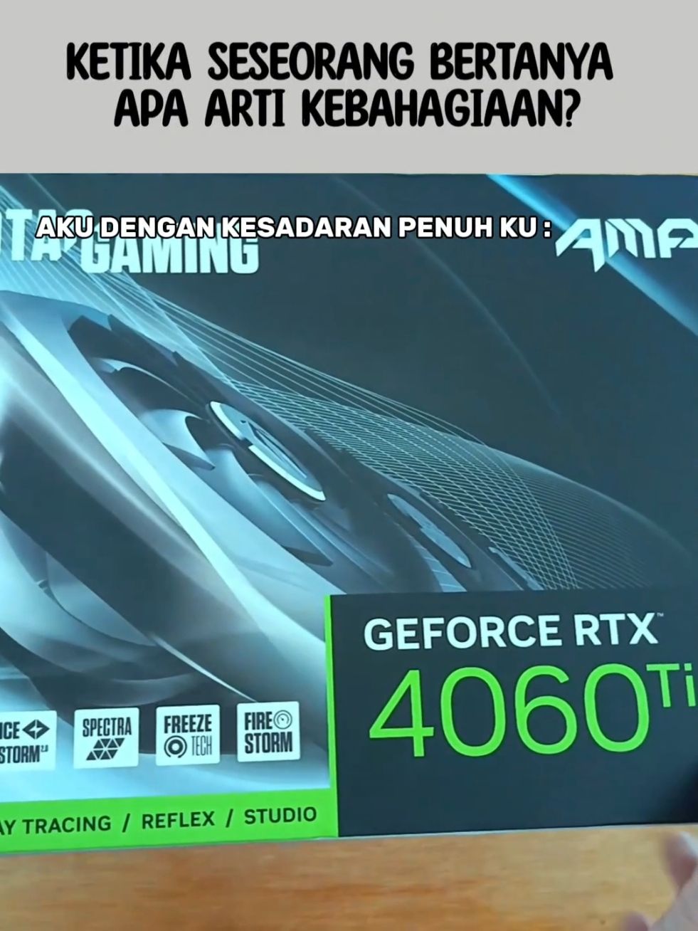 akhirnya download RTX #rtx #4060 #4060ti #vram16gb #vga #rtxon #fyp #CapCut 