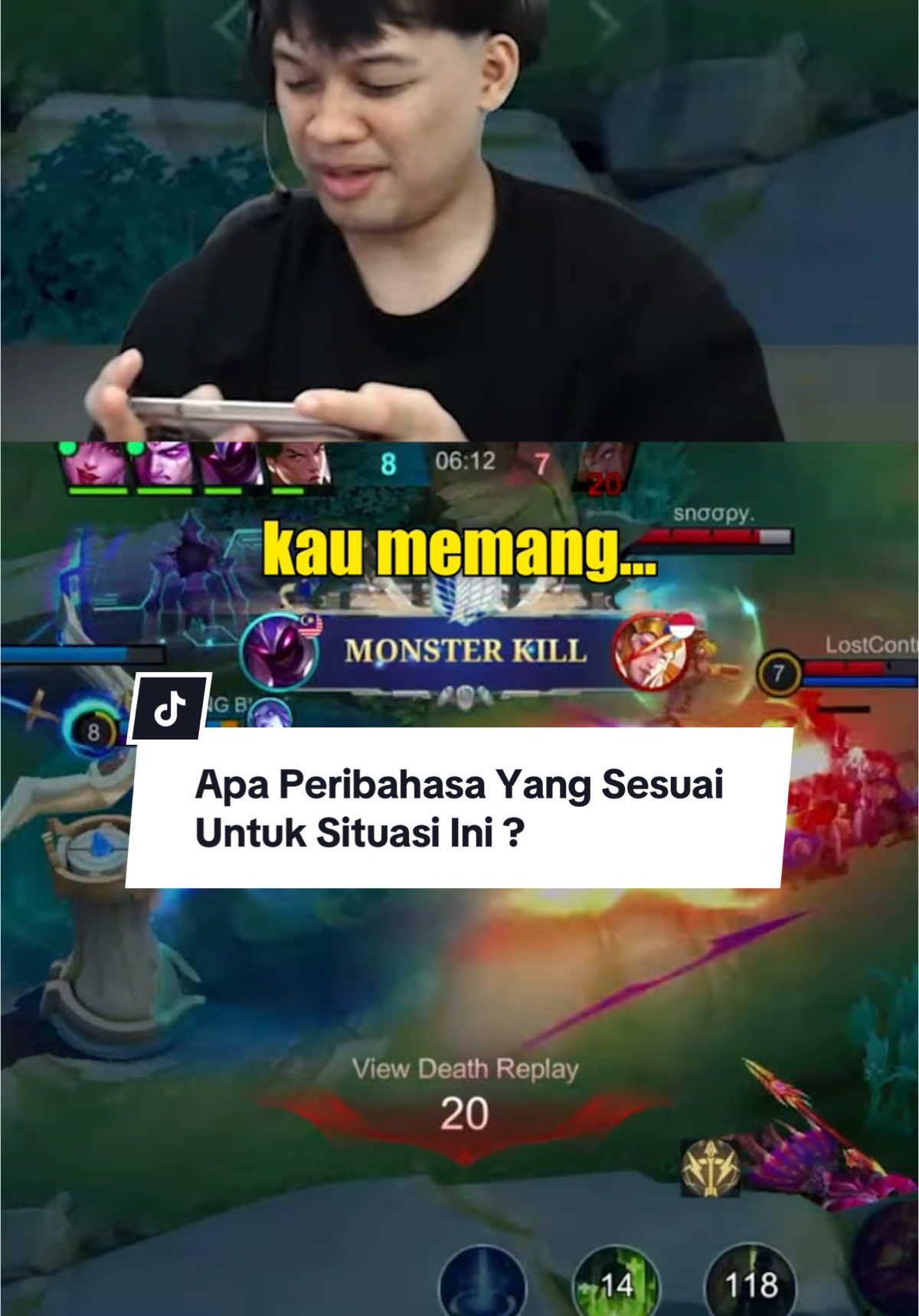 Apa Peribahasa Yang Sesuai Untuk Situasi Ini ?🤣👌 #MobileLegendsbangbang #MLBB #mobilelegends #mlbbhighlights 