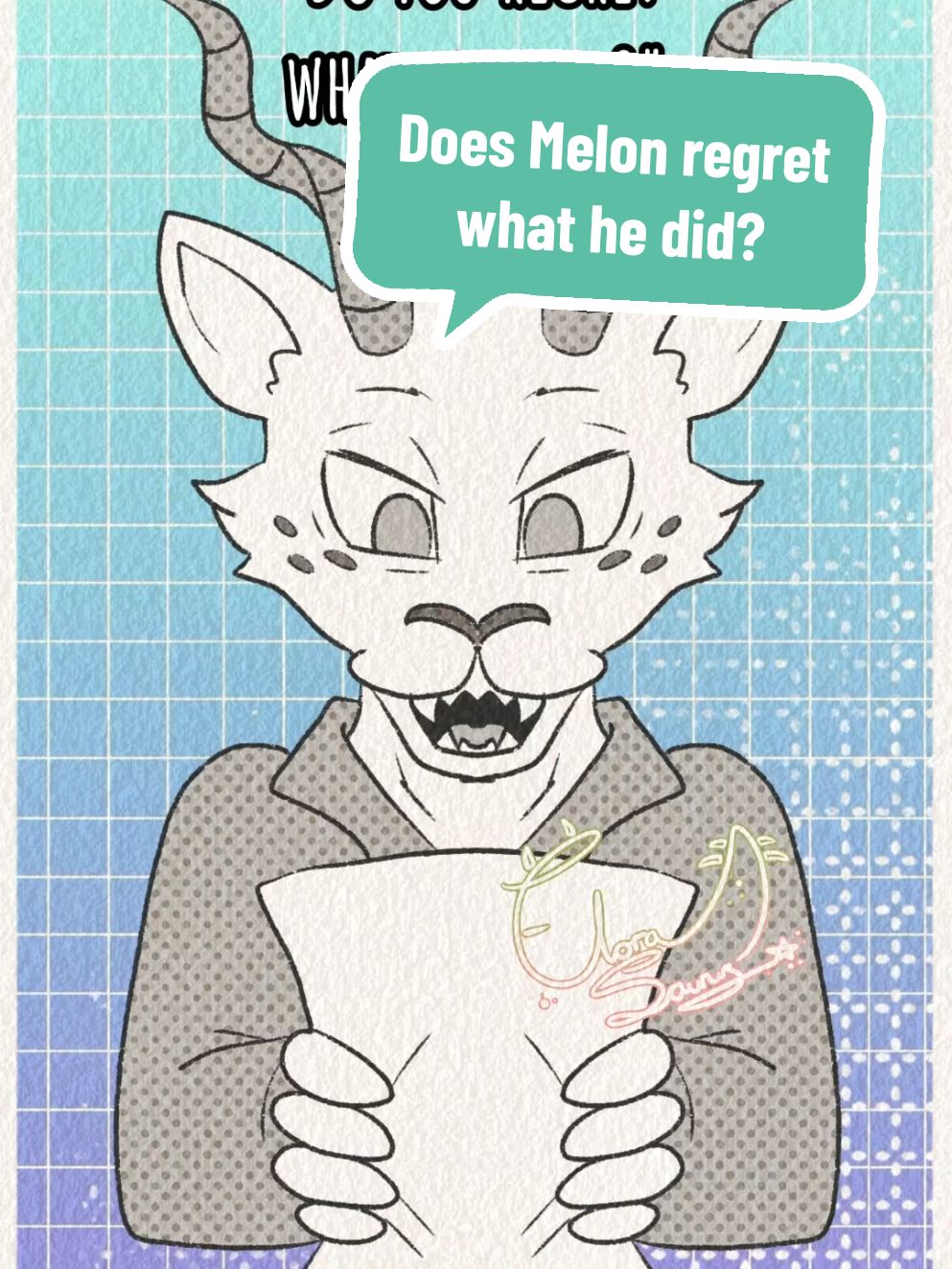 Don't set Melon loose or he'll do it again! 🍈🍈🍈 I have a few more in the works but I'll be posting other content in between (like I have the last few days)  #melon #beastars #beastarsmelon #manga #anime #meme #beastarsmeme #melonbeastars #fyp #foruyou #foru 