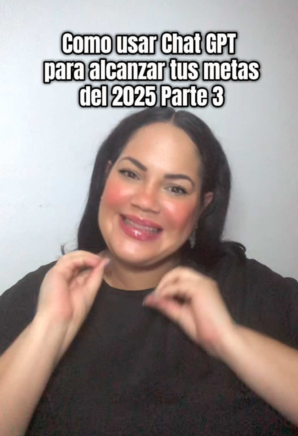 Como alcanzar tus metas del 2025 usando Chat GPT esta es la parte 3. Si tienes alguna duda déjamela en los comentarios. #creatorsearchinsights #metas2025 