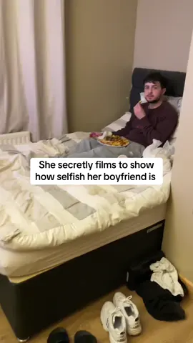 She films to show how selfish her boyfriend is #boyfriend #couple #Relationship #Love #heartbreak #marriage 