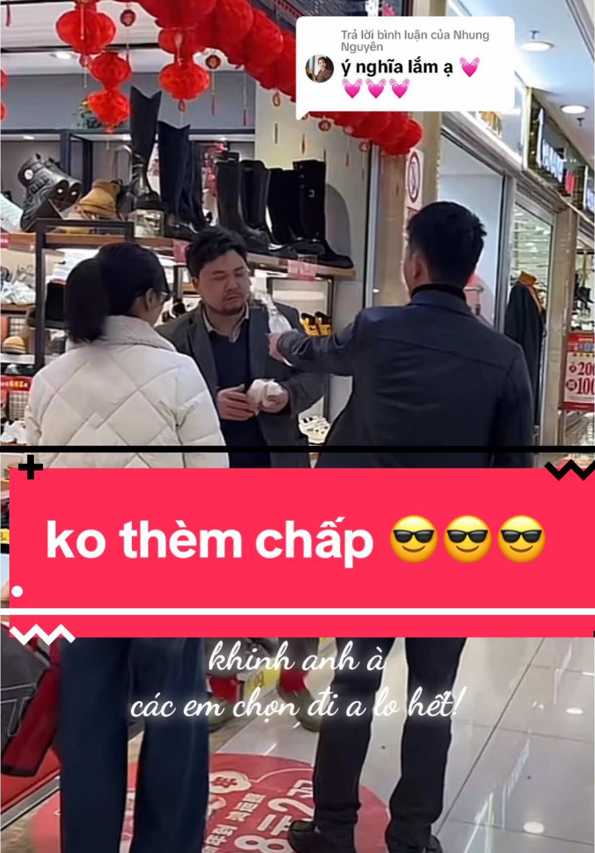 Trả lời @Nhung Nguyên  Chú khinh anh à--a ko thèm chấp 😎😎😎