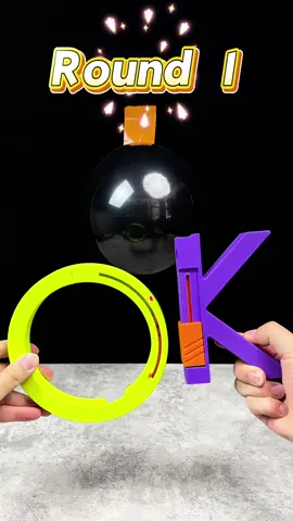 Who can pop the black balloon!