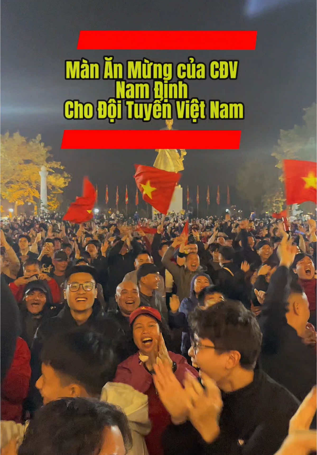 1-0 rồi Việt Nam ơi, Chuẩn Bị đi Bão thôi anh em Nam Định ơi!!!😍😍😍 #dabongnamdinh #bongdavietnam #bongdanamdinh #bongdavietnamthailan #chungketdabongvietnam 