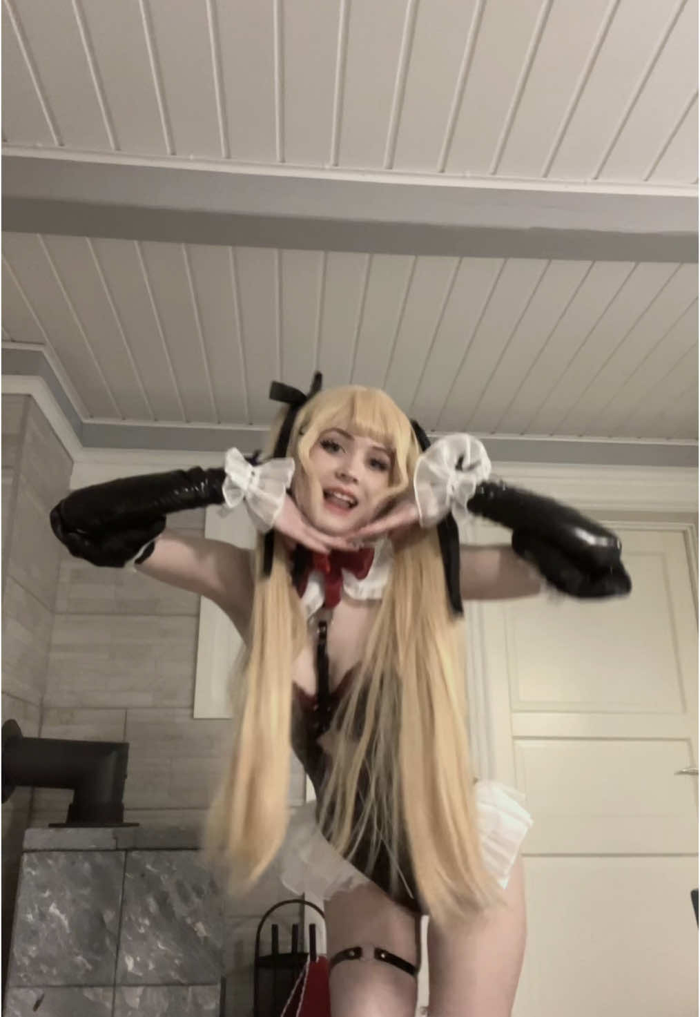 Positive vibes only :p #marierose #deadoralive #deadoraliveedit #doa #doacosplay #コスプレ #fyp #gothgirl #altgirl 