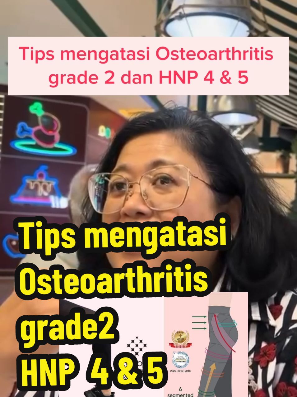 Tips mengatasi Osteoarthritis grade 2 dan HNP 4 & 5 #aulorapantswithkodenshi #aulorasocks #auloraboxers #hargaaulorapants #aulorajakarta #osteoarthritis #sakitlutut #syarafkejepit 