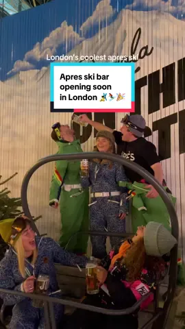 Apres ski vibes, London style! Pergola on the Piste at Pergola Brixton launching Jan 10th ❄️🎿 book your spot #pergolaonthepiste #londonhotspots #apres #apresski #londonbars #fyp 