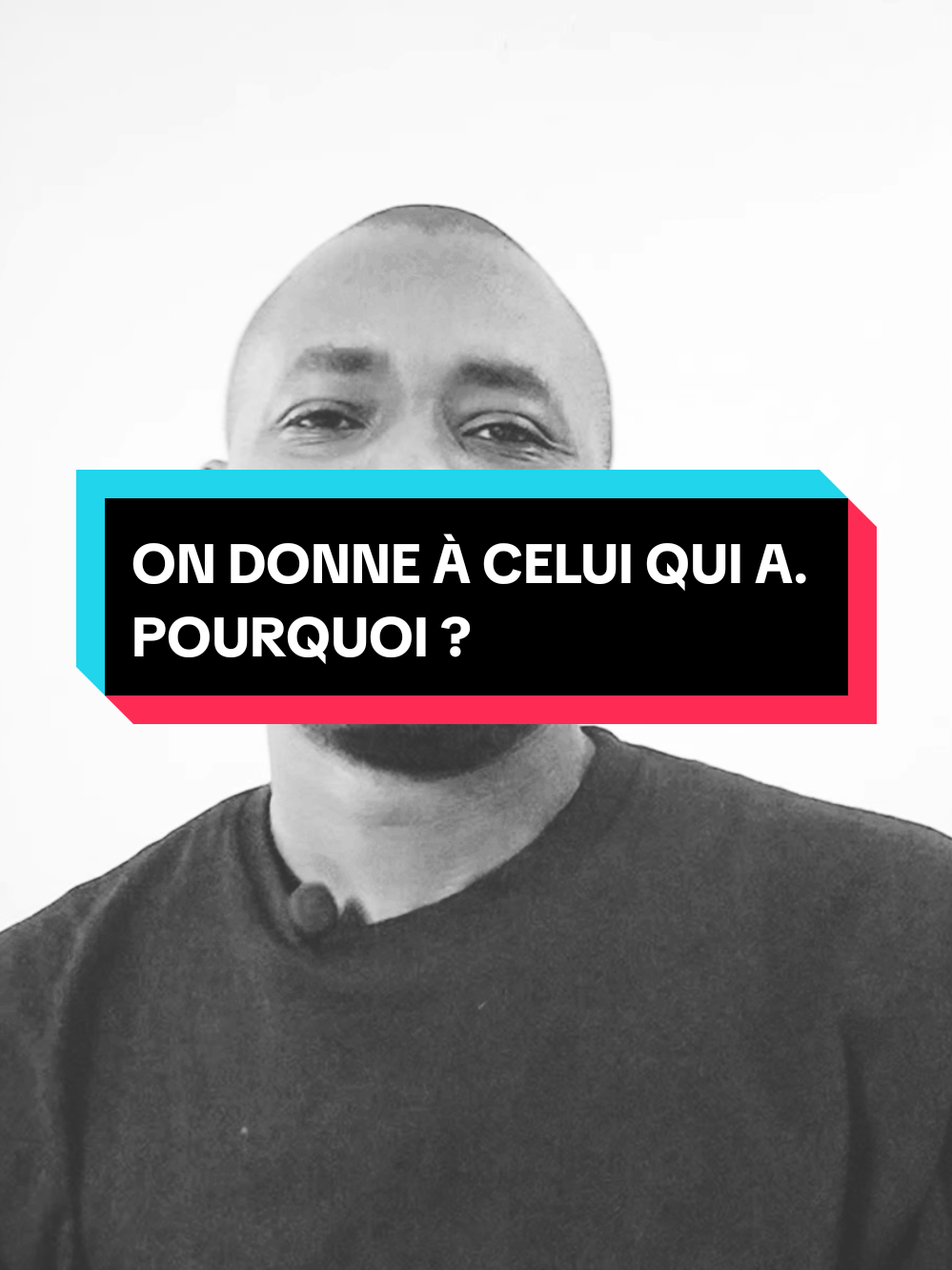 On donne à celui qui a. Pourquoi ? #Abondance #motivation #Inspiration #pourtoi 