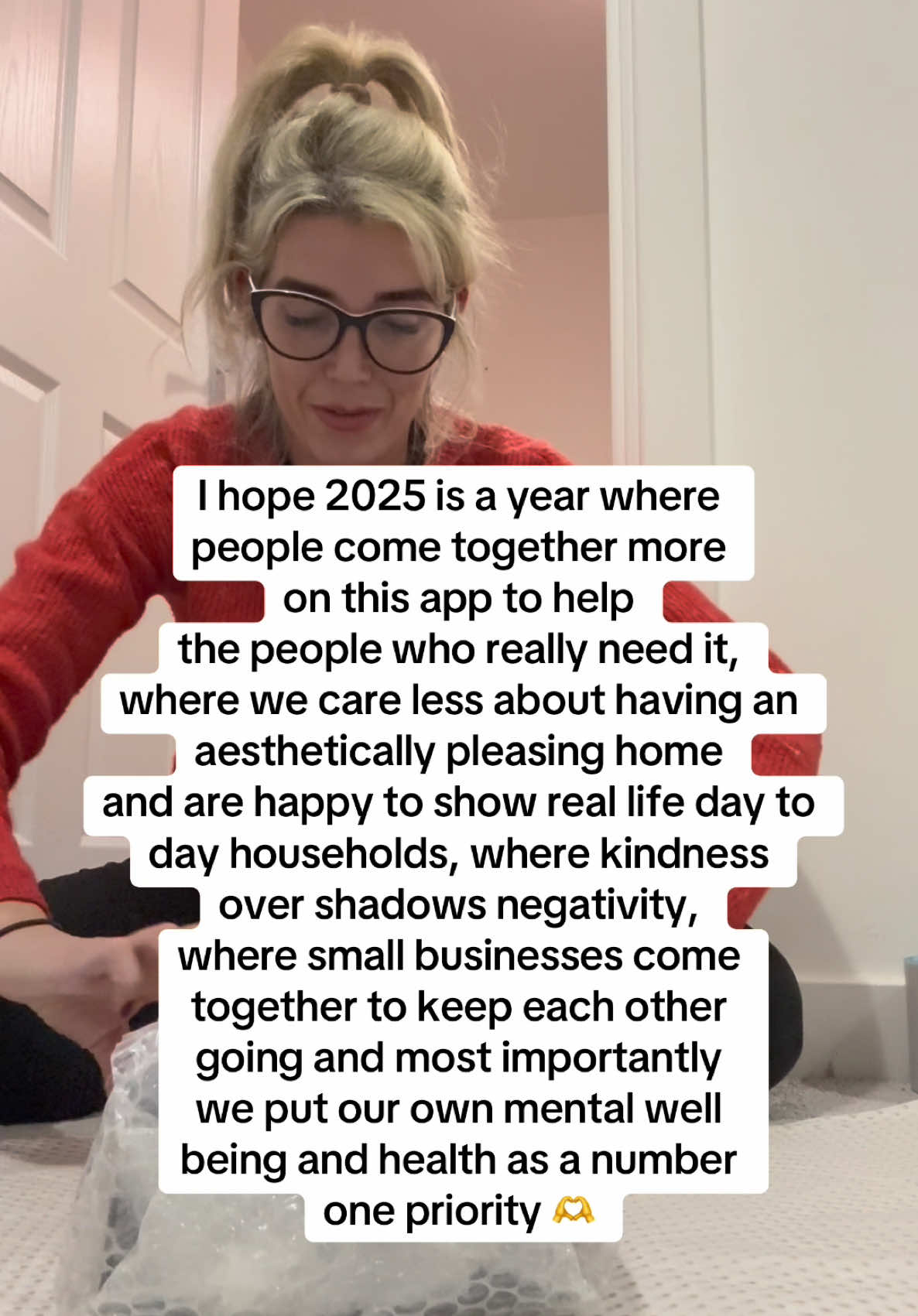 2025 is going to be a positive one for me, one where I enjoy what I do, surround myself with kind people, help others as much as I can and support as many small businesses as I can. Keeping things real and honest as I grow my small businesses ❤️ #fyp #SmallBusiness #viraltiktok 