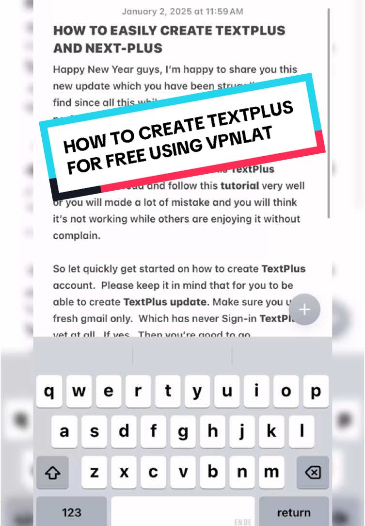 How To Create TextPlus, Nextplus For Free #realsuccesstechz #textplus #nextplus #vpnlat #tmobile #googlefi #esim #talkatone #pinger #textnow