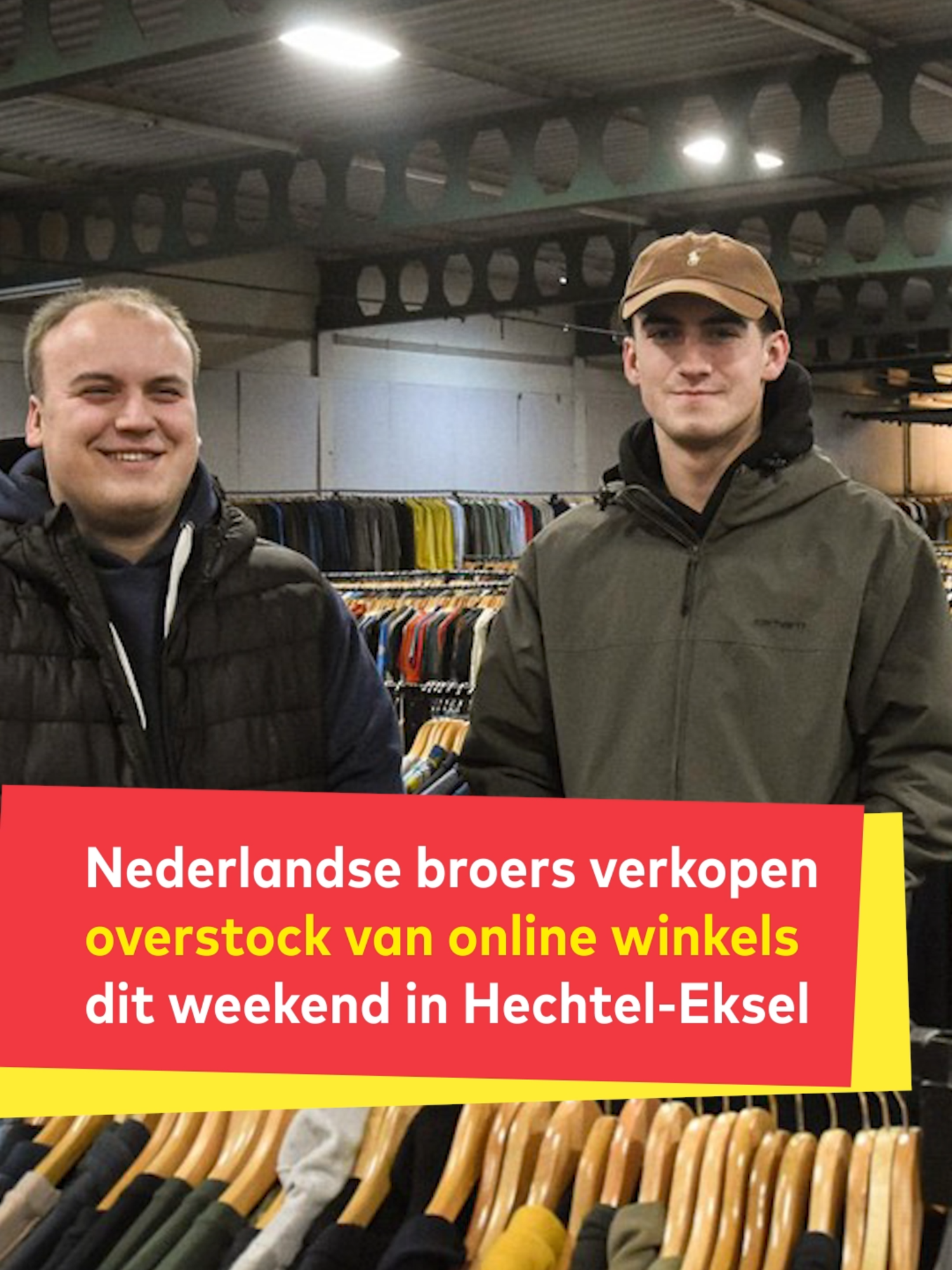 Voor goedkope kledij moet je dit weekend in Hechtel-Eksel zijn, maar niet iedereen is even tevreden over het aanbod. 👕👖👗🤨  #clothingsale #stockverkoop #hechteleksel #hbvl #hetbelangvanlimburg