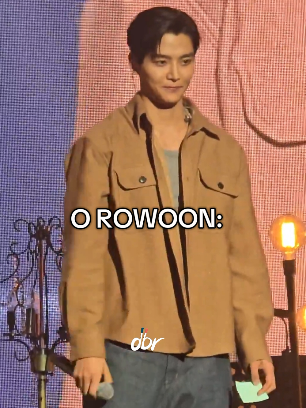 Rowoon é expressivo e engraçado demais 😅 Interação com fã durante o fanmmeet 