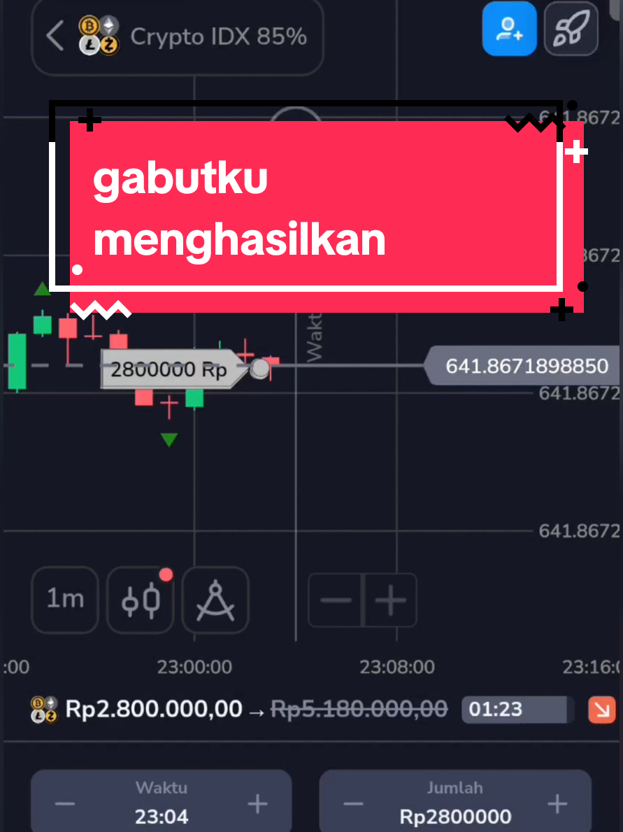 Contoh seperti ini jika kalian menemukan mentor yang pas ketika gabut pun akan menghasilkan cuan🤪🤪#CapCut #fypシ゚ #fypシ゚viral #fypシ #foryou #xzyabc #forex #forextrading #tradingforex #stockityid #stockity #stockityindonesia #stockitytrading #stockitysignal #stockitytrabar #cryptocurrency #ftt 