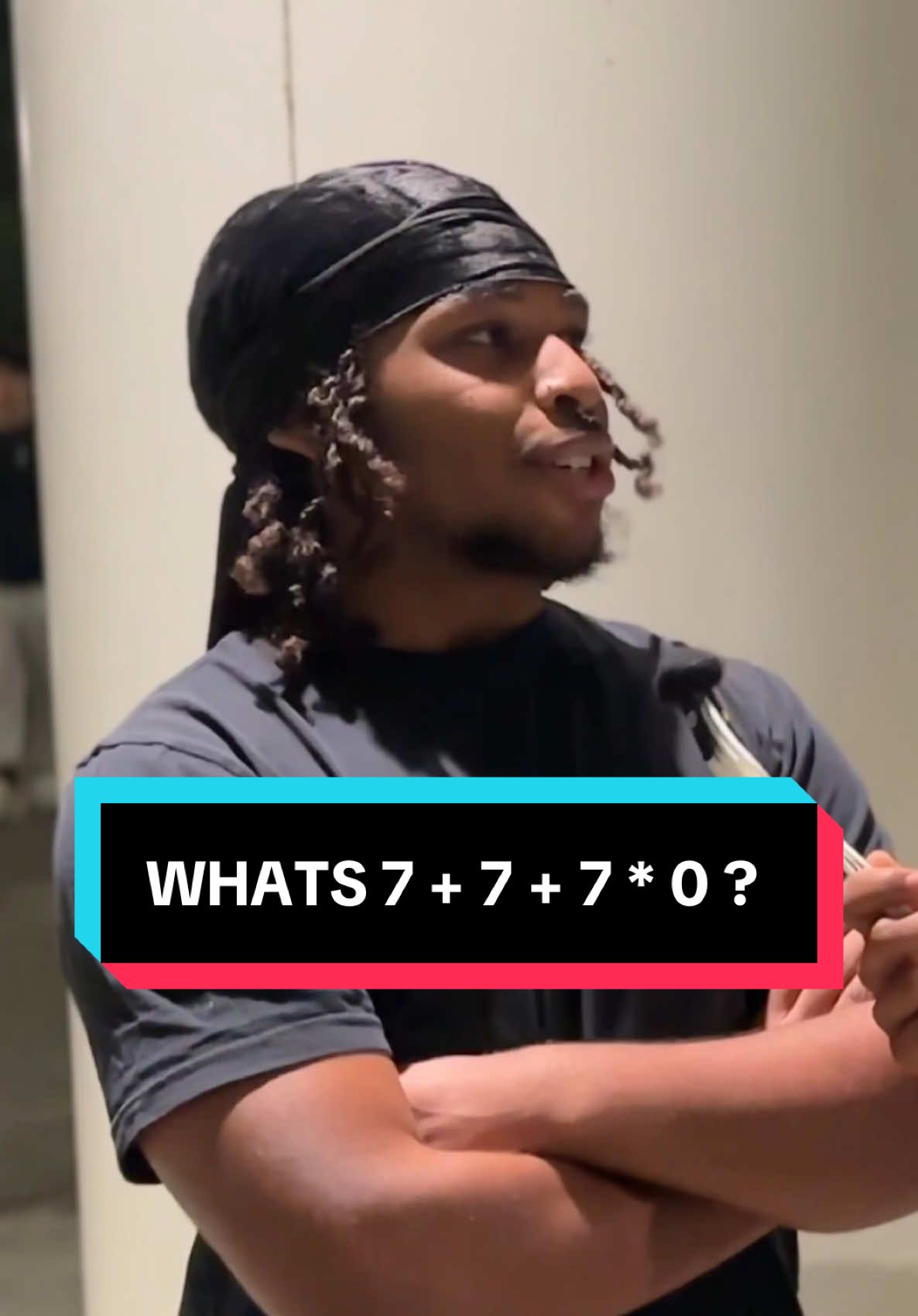 I can’t believe he fell for this! 🥴😭 #fyp #tiktoviral #publicinterviews #college #brainteaser 