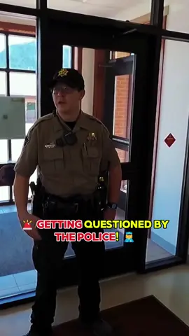 🚨 Getting questioned by the police! 👮‍♀️