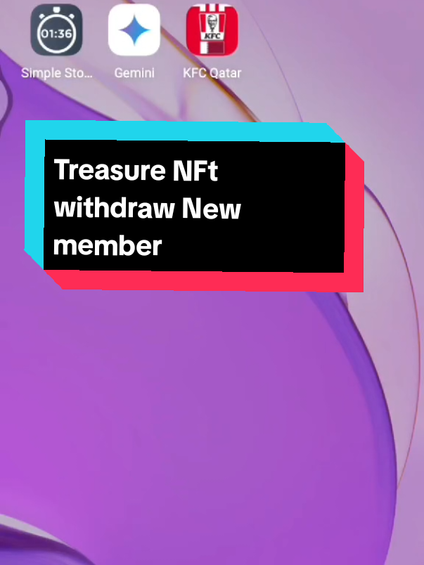 treasure NFt 💝 withdraw New member 💵 #TreasureNFT #treasurenft #treasurenftpakistan #TreasureNFTindia #treasurenftdubai #fouryoupage 