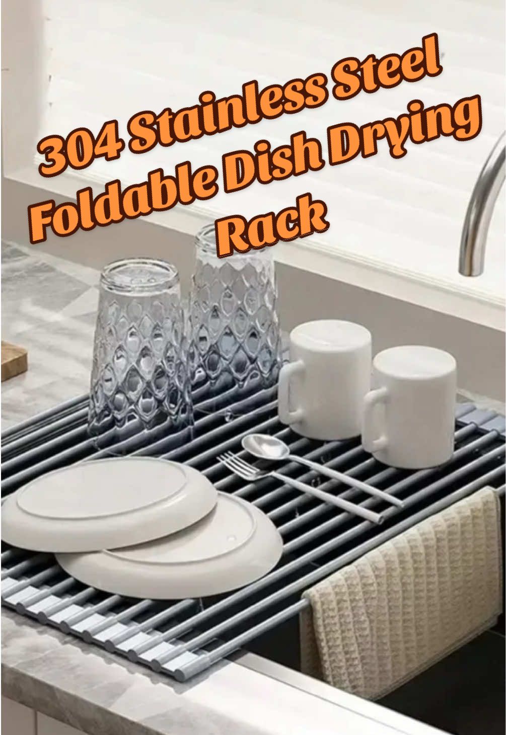 Buy directly from us as your trusted Chinese supplier, offering unbeatable prices and fast shipping! Upgrade your kitchen with this 304 Stainless Steel Foldable Dish Drying Rack. Designed for durability and convenience, this rack fits over your sink to efficiently drain water from washed dishes, utensils, and even fruits and vegetables. Its foldable design saves space when not in use, making it a practical addition to any kitchen. Crafted from high-quality stainless steel, this rack is rust-resistant, sturdy, and easy to clean. Perfect for holding plates, bowls, chopsticks, and other kitchen essentials, it keeps your countertop organized and mess-free. Order now for quick delivery to the USA, Canada, Europe, South America, and the Middle East. Custom logo options available for bulk orders! #goodstuff #kitchenorganization #dishrack #KitchenHacks #LearnOnTikTok #TikTokMadeMeBuylt #fyp #foryou #usa #viral #trending #amazonfinds #dropshipping #winningproducts #shopify #amazonmusthaves #kitchengadgets #buydirect #buyfromchina #buyfromfactory #bulkpurchasing #homeessentials #chinasupplier #supplier #kitchentools #spaceorganizer #sinkrack #stainlesssteelrack #homeinspiration #socialmediatrend 