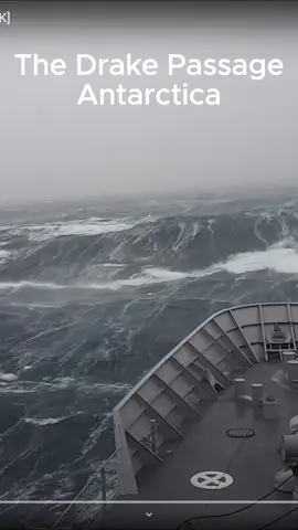 The Drake Passage near antarctica #drakepassage #antarctica #northsea #waves #scary