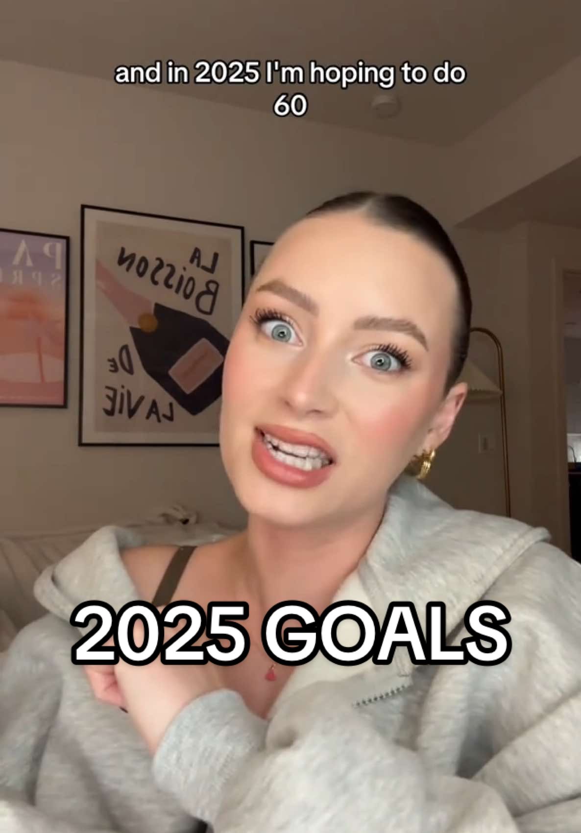 See you in a year (if tiktok is still around lol) #2025goals #newyearsresolution 