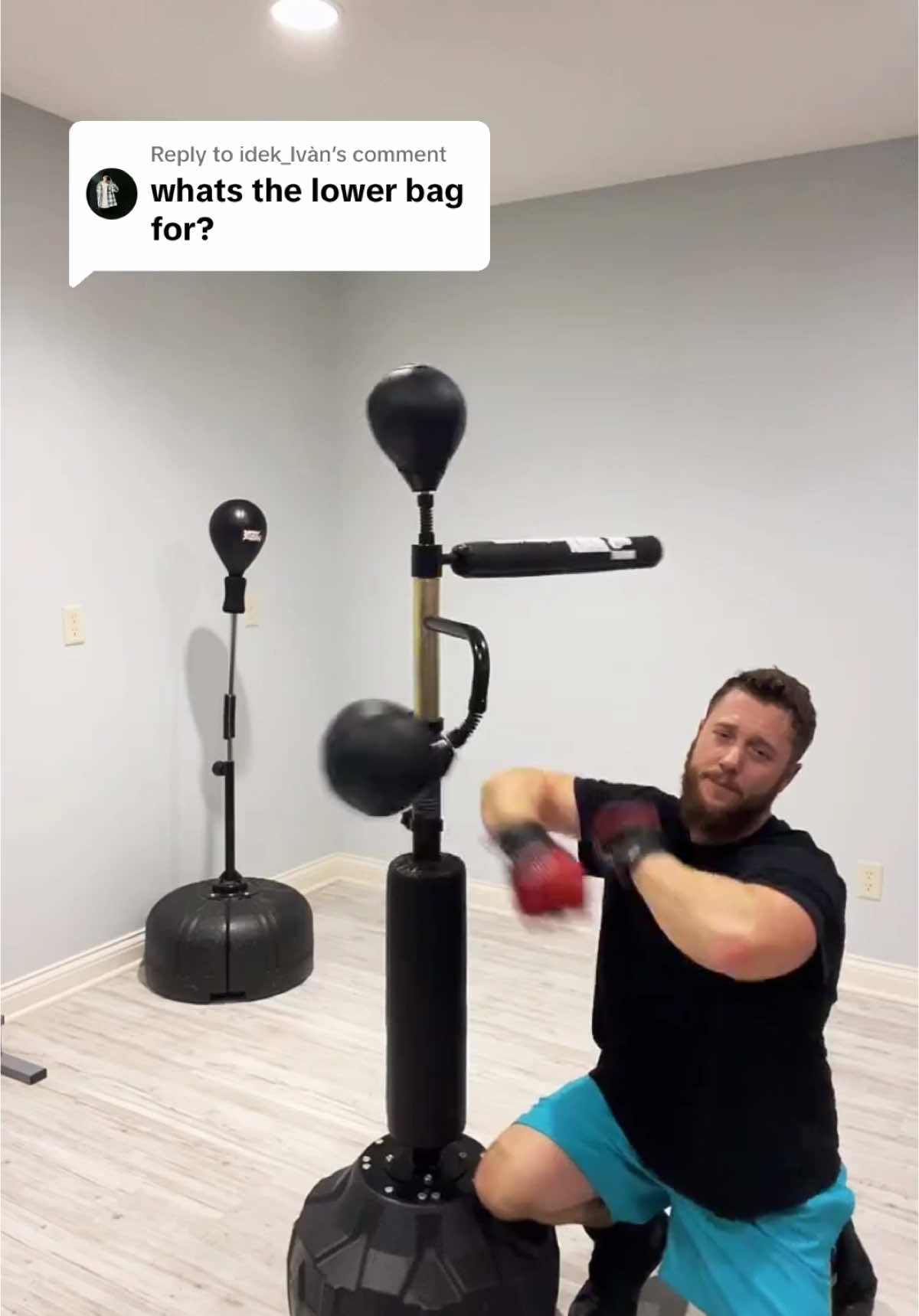 Replying to @idek_Ivàn Boxing Speed Trainer #boxingreflextrainer #boxingtrainer #boxing🥊 