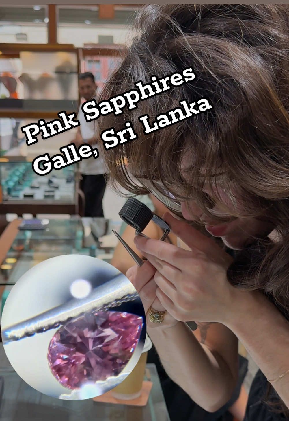 Dreaming of Pink Sapphire 💎 #srilanka #finejewelry #gemstone #sapphire #bluesapphire #pinksapphire #paraparascha #jewelry #travel 