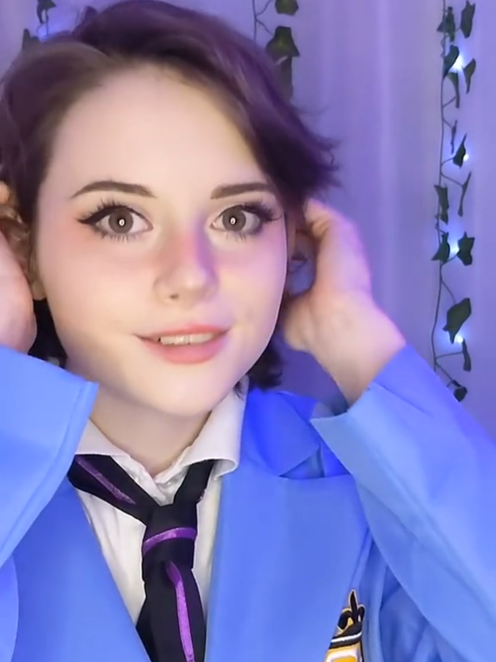 LMAO I can't believe this was me at 15 😭 #animetiktok #2020 #cosplay #ouranhighschoolhostclub #harujifujiokacosplay #haruhi #anime #anitok