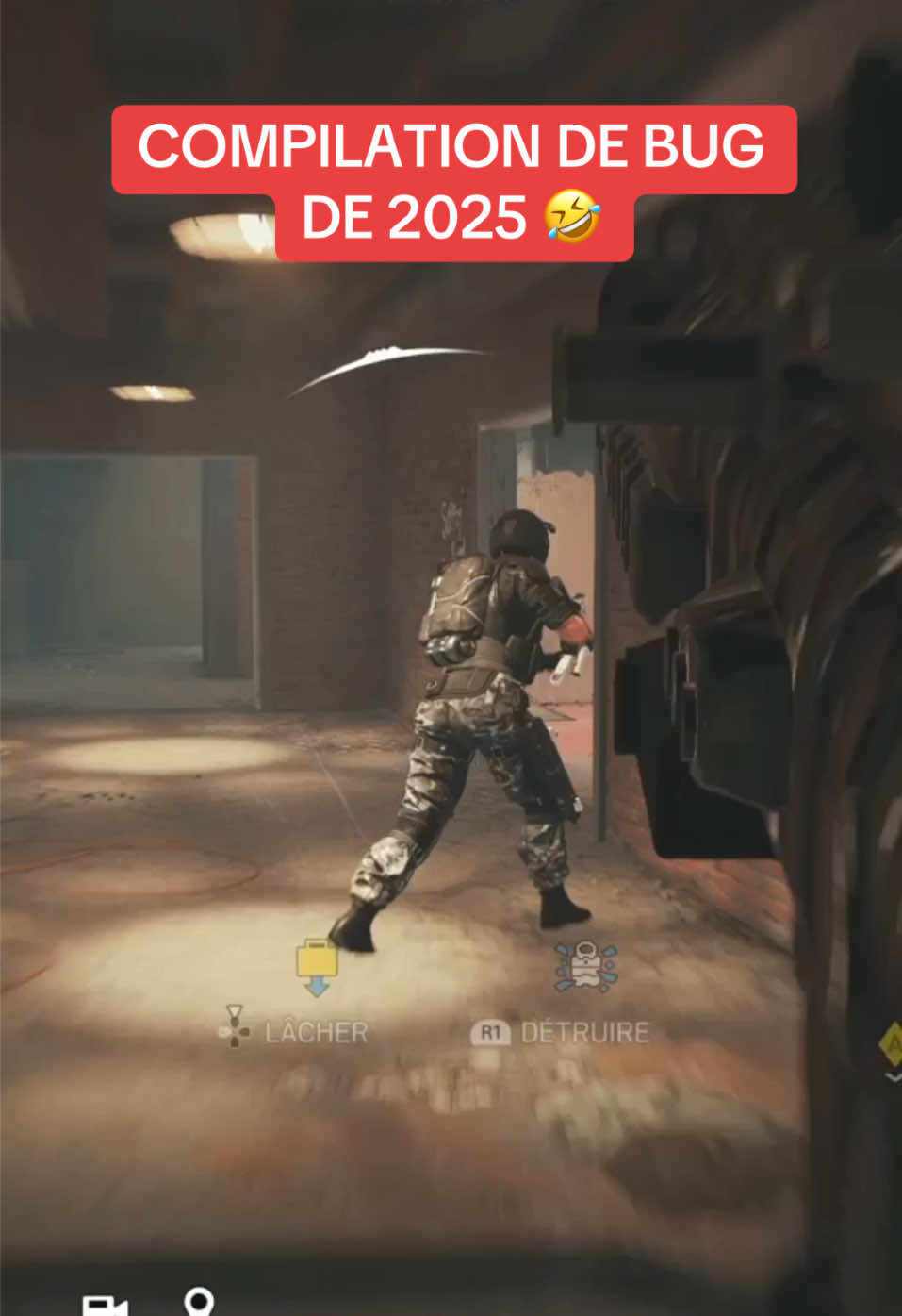 COMPILATION DE BUGS 🤣 #RainbowSixSiege #R6 