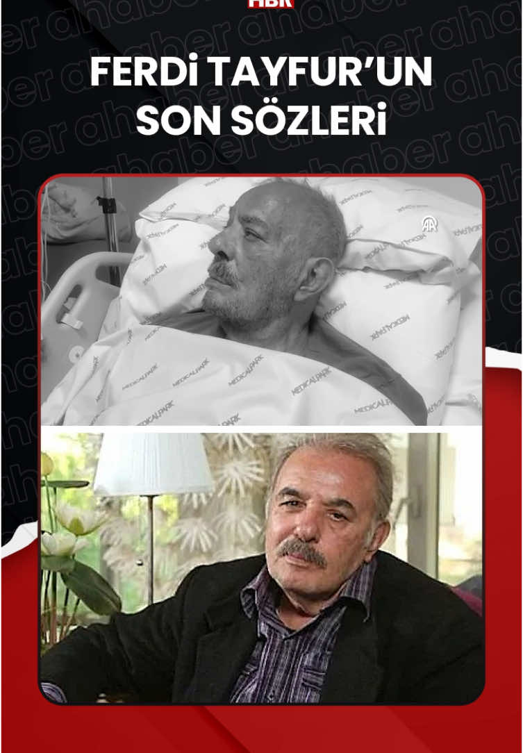 SANAT CAMİASININ ACI KAYBI! • Usta sanatçı #FerdiTayfur, #Antalya'da tedavi gördüğü hastanede 79 yaşında hayatını kaybetti. ➤ 19 Aralık'ta #ameliyat olan #usta #sanatçı, son görüntüsünde hayranlarına "İyiyim" mesajı vermişti. #sondakika #gündem #haber