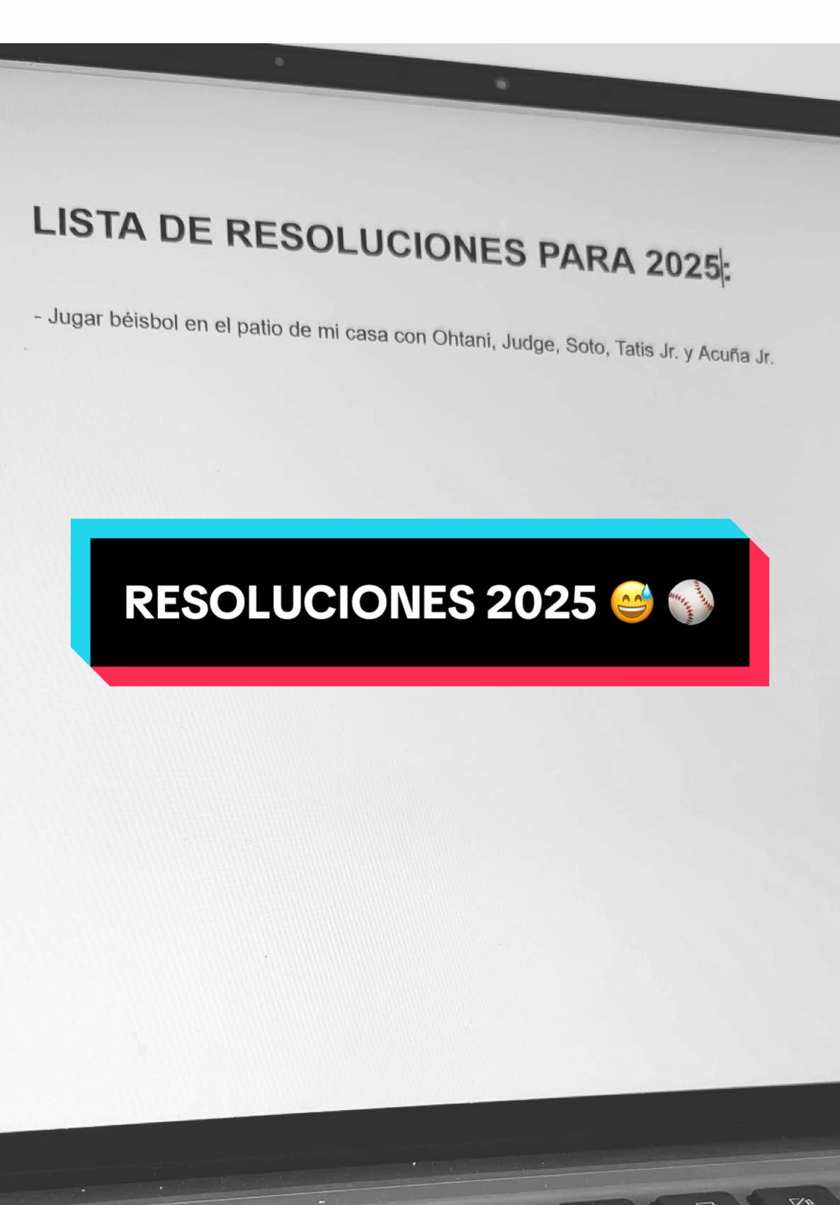 Hay bastante tiempo, tengo esperanza 🥲 🥲 🥲 🥲 🥲 🥲 🥲 🥲 🥲 🥲 🥲 🥲 🥲 🥲 🥲 🥲 🥲 #felizañonuevo #2025 #beisbol 