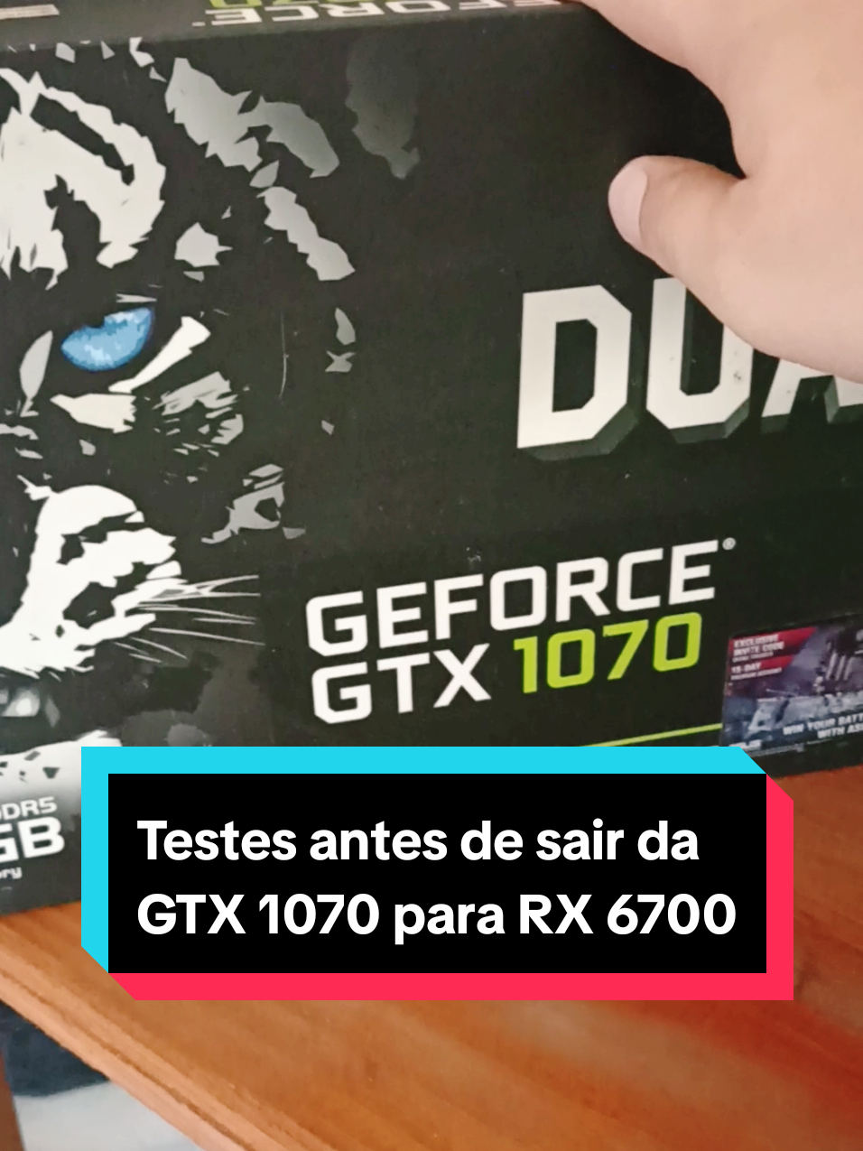 Desempenho GTX 1070.  saindo da GTX para RX 6700. teste em alguns jogos mostrando que a GTX 1070 ainda pode agradar muitas pessoas. #gtx1070 #hardware #desempenho #jogos #pcgamer #pctricks #informatica #teste 