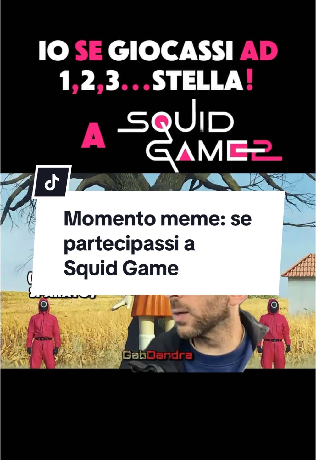 Non durerei nemmeno 5 minuti se partecipassi a Squid Game #squidgame #squidegame2 #meme #ironia #netflix #franchinoercriminle #mesofermato #videodivertenti #gabdandra