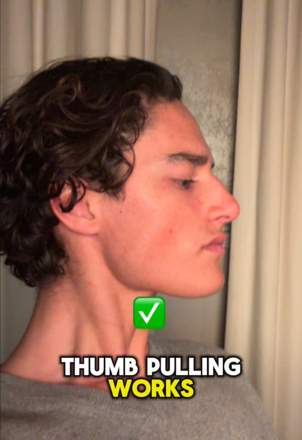 Full thumbpulling guide  #GlowUp #jawline #looksmaxing 