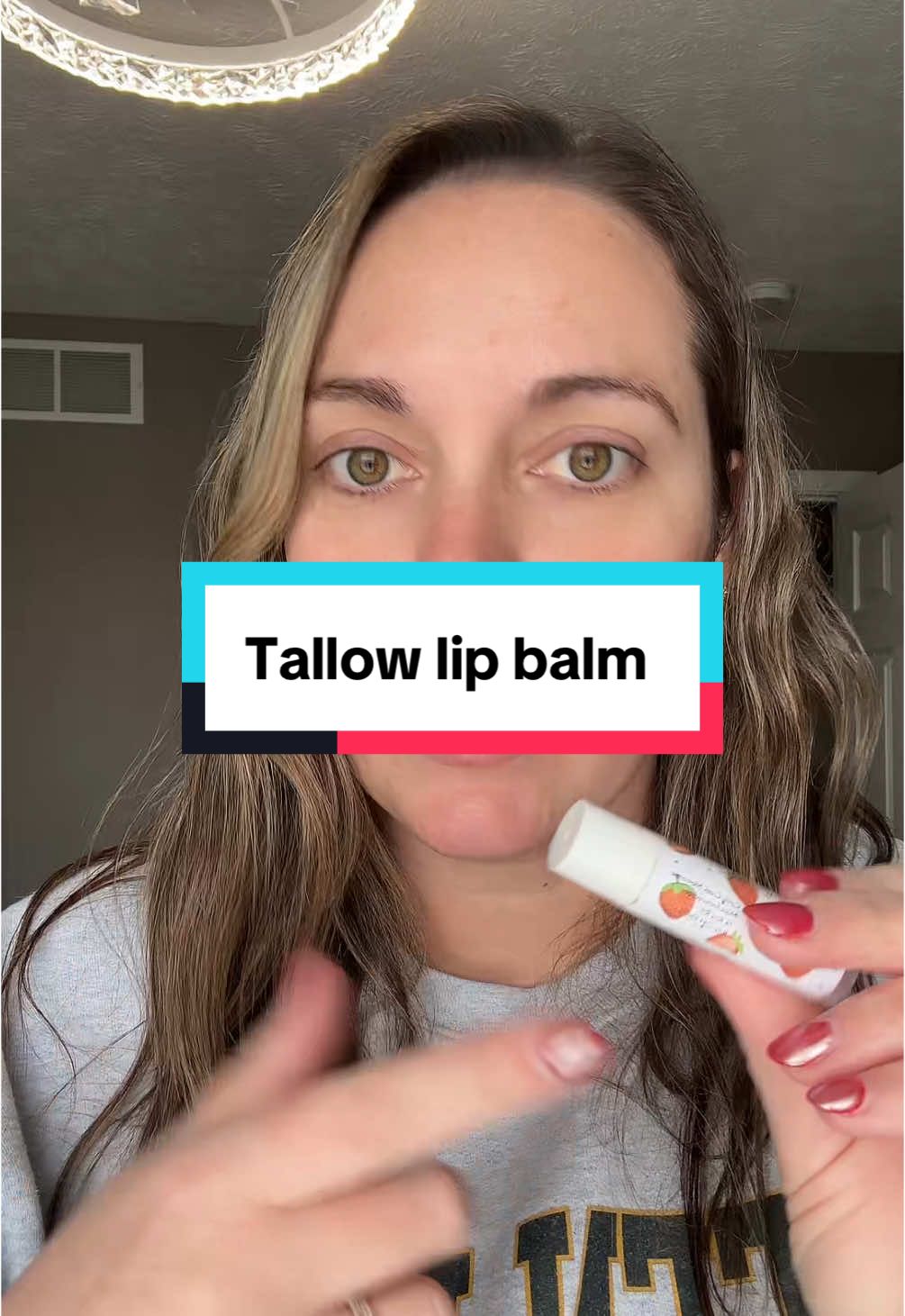 I really wish I would’ve tried tallow lip balm sooner. #TallowLipBalm #CattleCreekMercantile #Tallow 