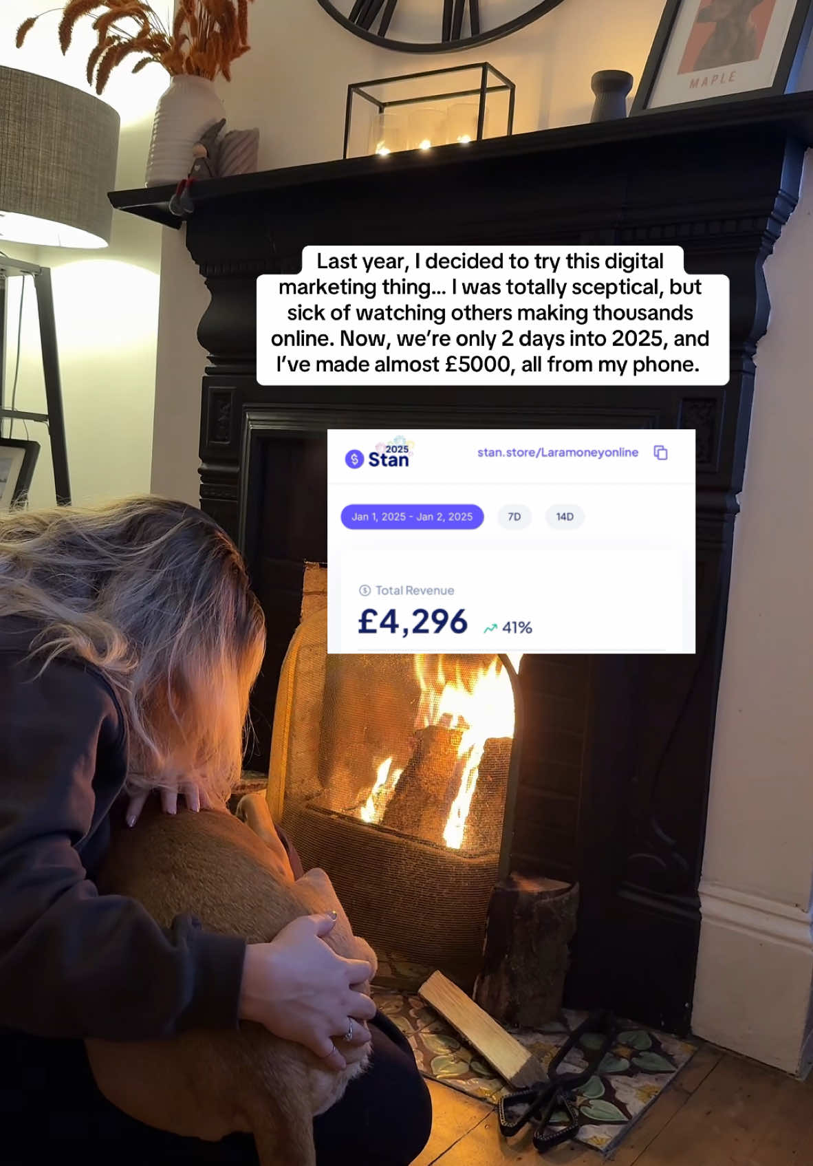 Here’s how 👇🏼 There are so many opportunities out there to make SO MUCH MONEY and transform your life forever…🤩 I have made almost £115,000 in just 6 months!! 🤯 All you need is 📱 a phone  🛜 the internet  🤔 the mindset  😩 Yet, instead, you choose to scroll by and not take action, or even worse…you dismiss every online money-making method as a scam. 🚨 Newsflash… that scepticism is just your brain trying to keep you safe. AKA keeping you STUCK right where you are. If you want something different, you have to DO something different. 🖖🏼 If this post reached your newsfeed, my guess is you’re not completely satisfied with your financial situation, 👉🏼OR you’re looking for an additional stream of income. (The average millionaire has 7) Either way, I can help. ✅ Comment LEARN and I’ll send over all the info on how you can start making money 💴 from your social media content with digital products, even as a beginner🚀 #digitalmarketing #sidehustle #digitalproducts #digitalmarketingtips