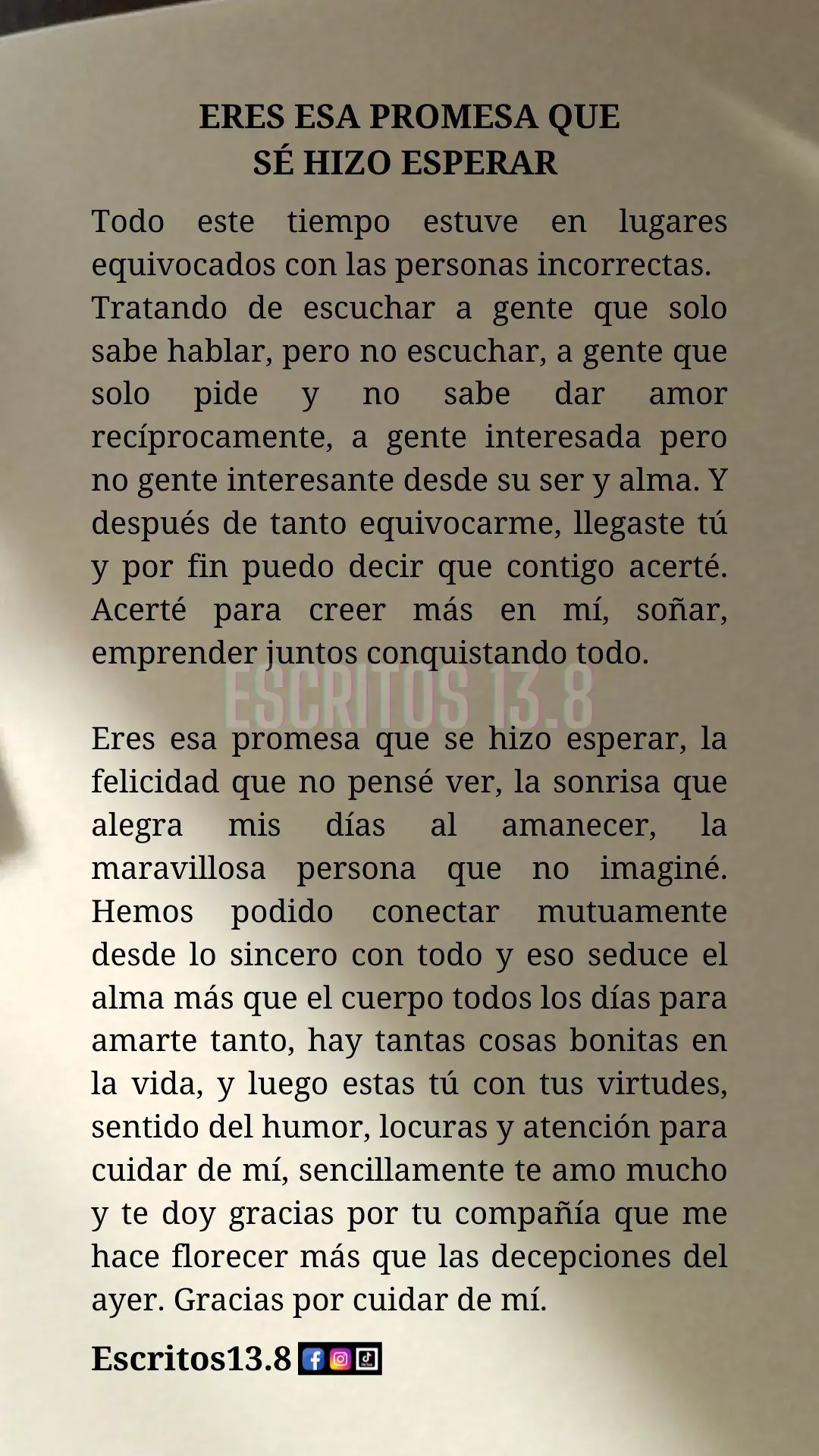 #foryoupage❤️❤️ #escritosytextos #amordeverdad #pensamientos #escritor #parati #amor #alma #textos #poemas #poesia #letras #versos #colombia #cali #españa #gijon #madrid #barcelona #europa #asturias 