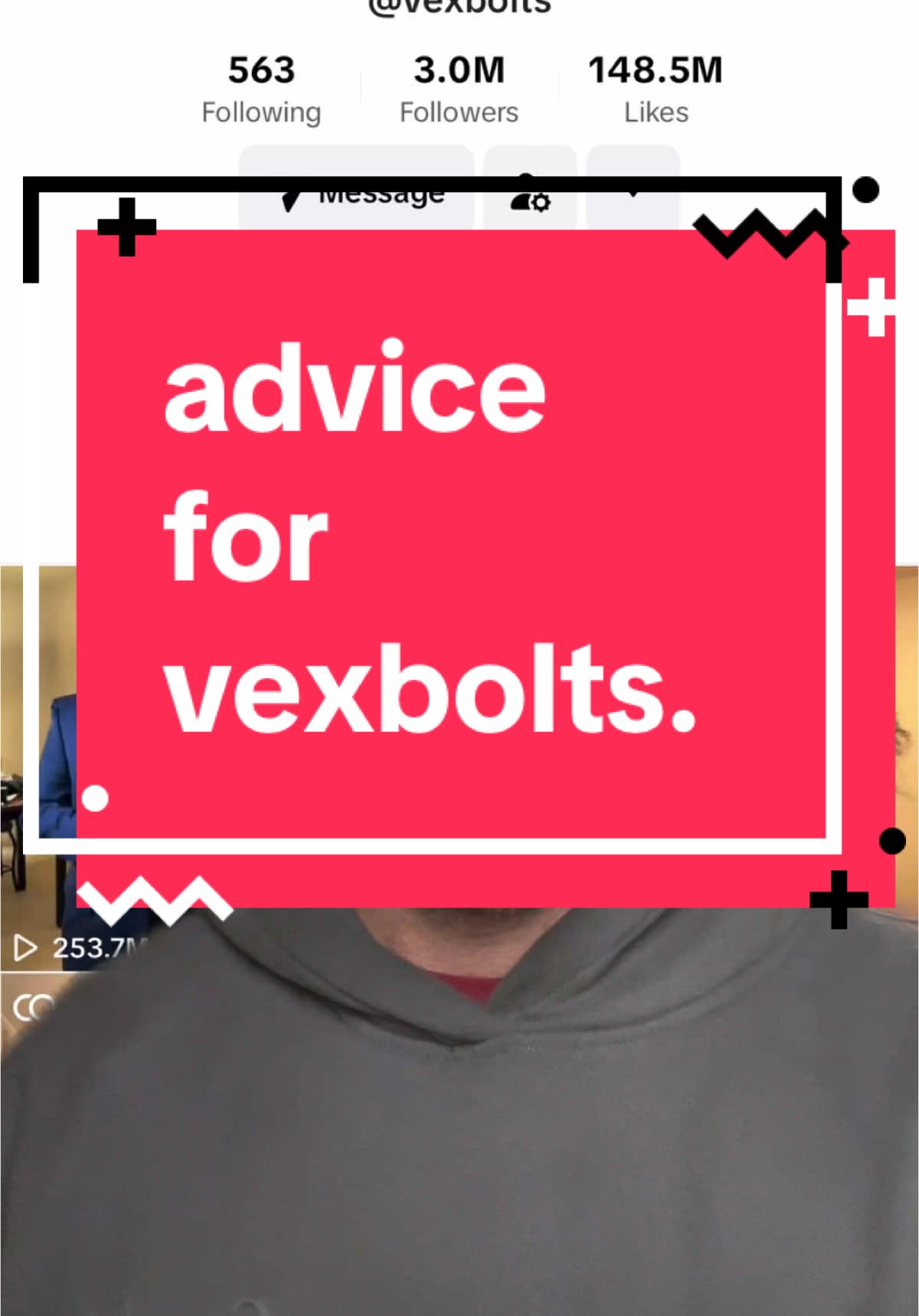 advice for @Vexbolts 