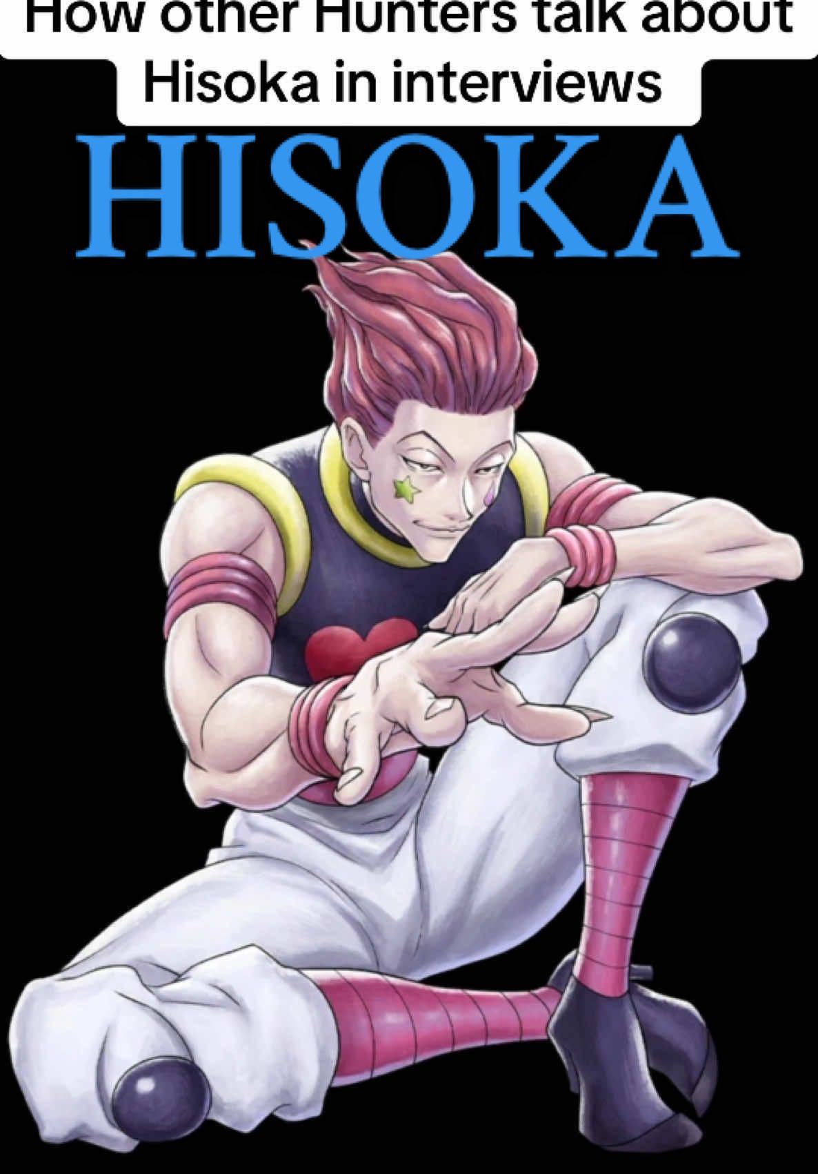 Hisoka is wild. #hisoka #hunterxhunter #hxh #fyp #fypシ #viralvideo 