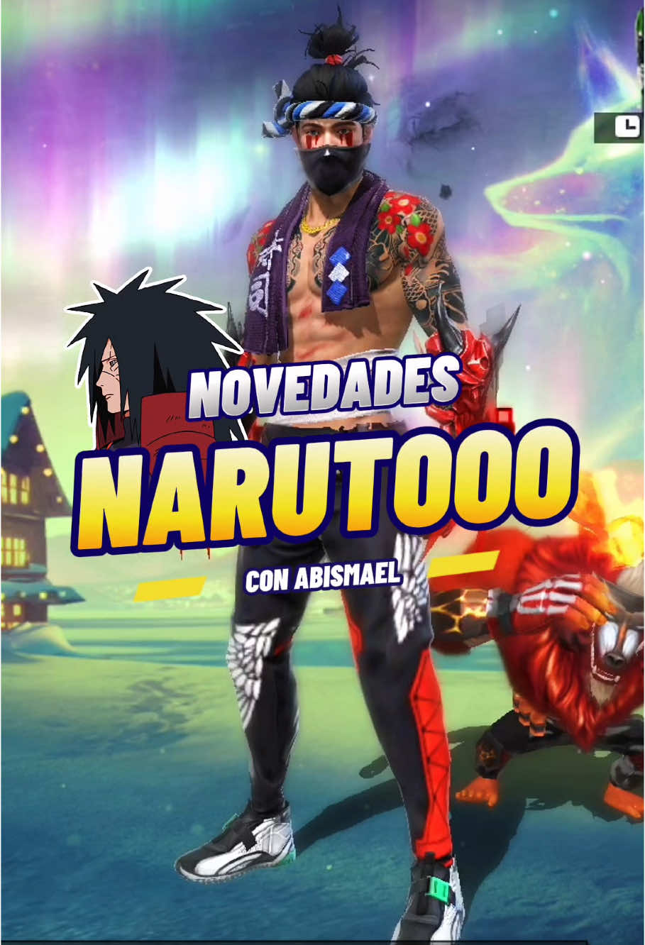 ¿Madara y más personajes de Naruto llegan a Free Fire? #ffxnaruto #noticiasfreefire #freefirexnaruto #tiendamisteriosa #madarafreefire #soyabismael 