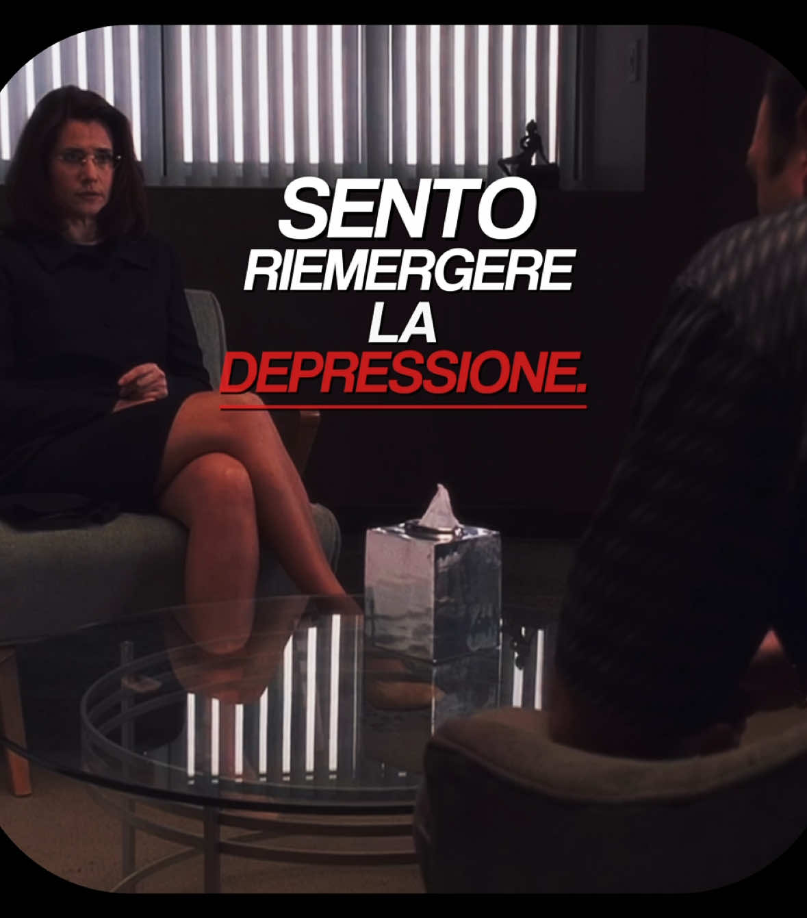 La depressione ne I SOPRANO. #thesopranosedit #thesopranos #soprano #edit #tonysoprano #sopranos #italy #depressione #vita #life#pain #felicità #happines #real#realreal #reletable #anxiety #italia