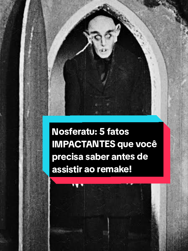 Nosferatu: 5 fatos IMPACTANTES que você precisa saber antes de assistir ao remake! #Nosferatu #Terror #Cinema #Clássico #Remake #históriadocinema #filmes #CapCut #metal #metalhead #filmes #filmeterror #thrashmetal 