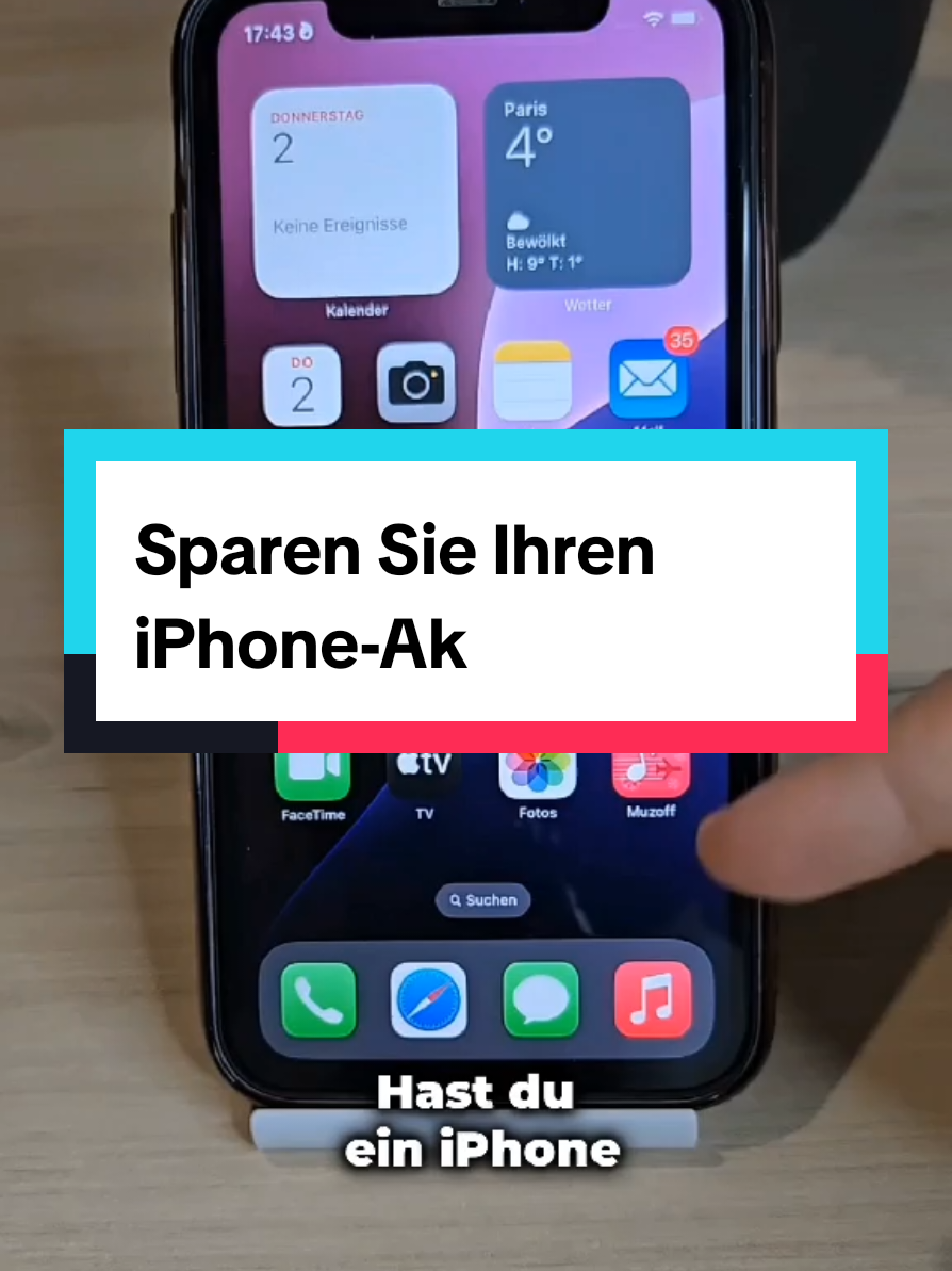 Entlädt sich der Akku Ihres iPhones zu schnell? Diese Optionen müssen Sie unbedingt deaktivieren! ❌️ #tipp #tricks #iphone #iphonetricks #iphonetipp 