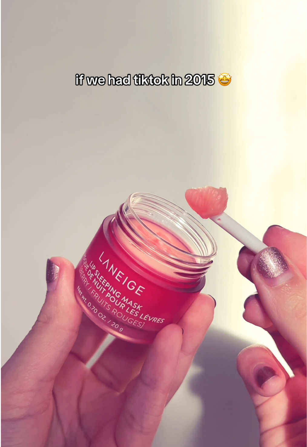 2025 is the new 2015 - we don’t make the rules 😎🙈😘🌺💋  Shop the iconic Lip Sleeping Mask at @sephora, #sephora @Kohl’s, @Amazon and on our site ❤️ #laneige #kbeauty #kbeautytiktok #koreanskincare #lipbalm #lipmask #softlips #2015 #2025 #2015throwback 