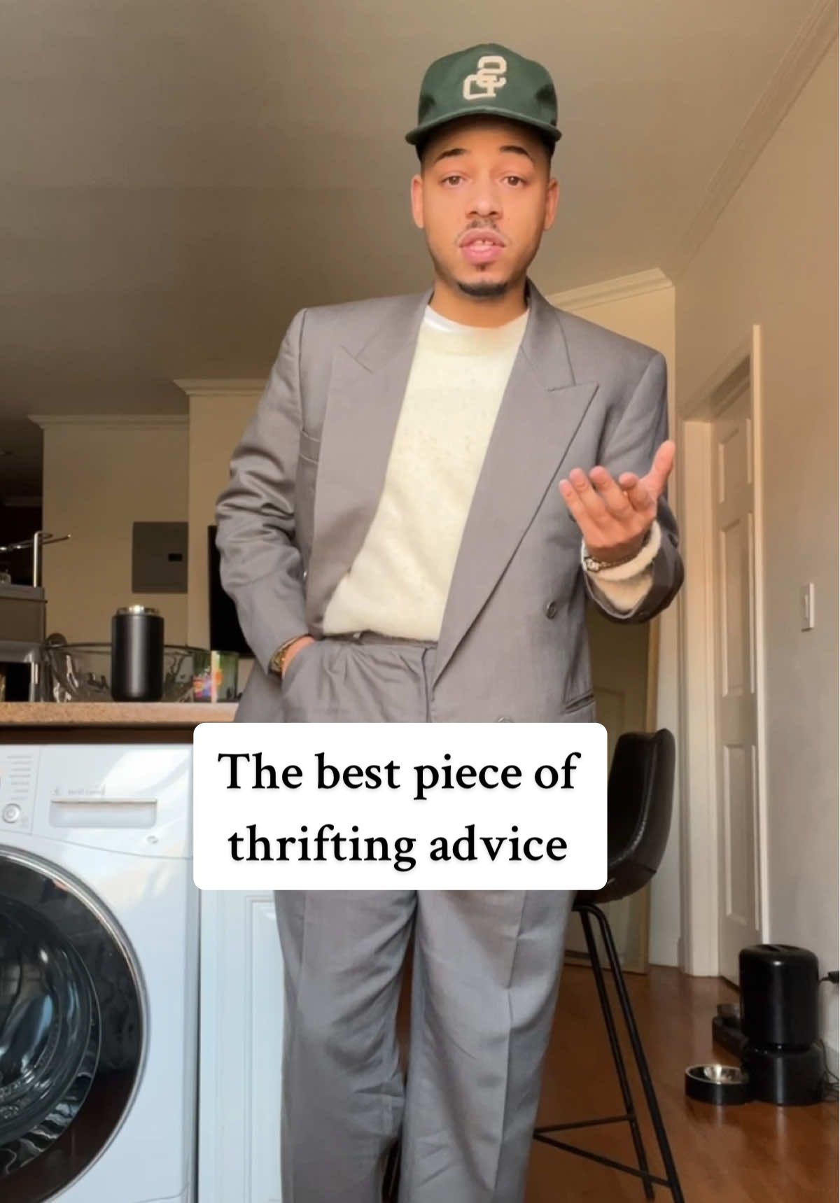 The best of piece of thrifting advice #thrfiting #styletips #fashiontiktok 