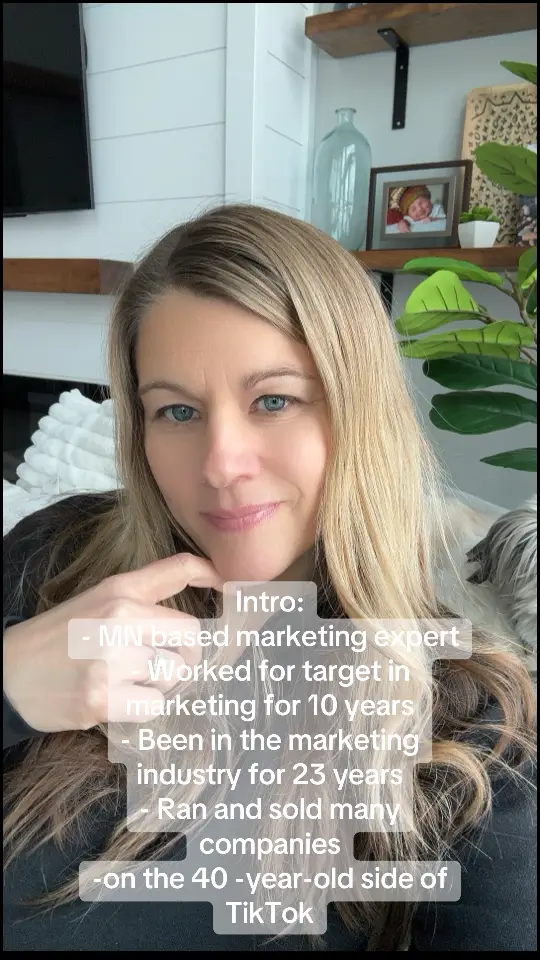 Welcome to the over 40 side of TikTok, where we have to use filters so you don’t see our wrinkles. Marketing expert, marketing strategies, mom of two, living in the frozen tundra, focused on helping business owners see sales from their social media marketing. 