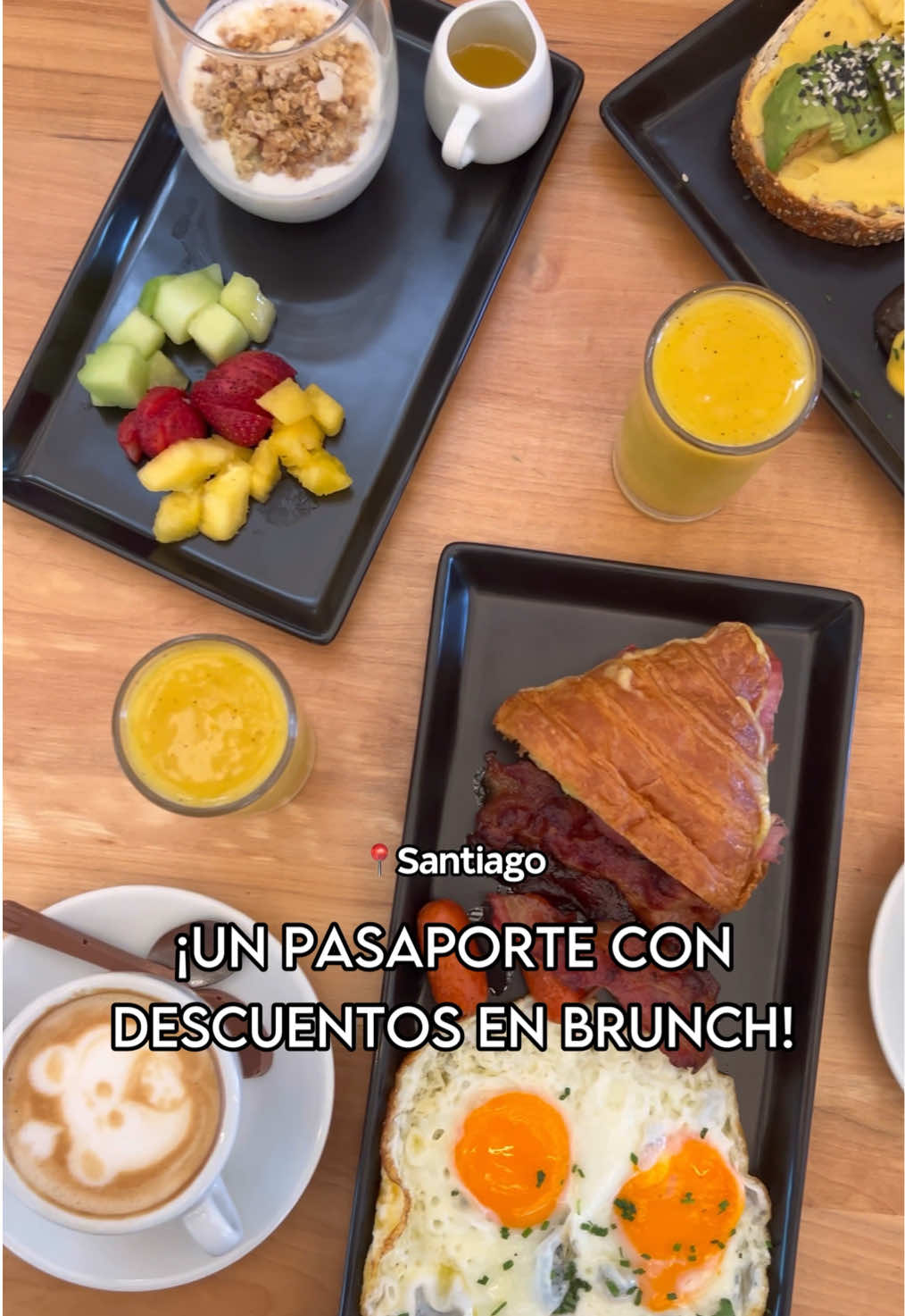 ¡UN PASAPORTE PARA HACER LA RUTA DEL BRUNCH CON DESCUENTO ☕️🍳🥞🍓! Comencé a hacer mi ruta del brunch junto al pasaporte de Stamp It, donde tienes descuento en tu primera compra en varias cafeterías en Santiago ☕️🥑🍰 Visitamos Tearapy House y Meche, y me quedan 13 cafeterías más por visitar 💙 #santiago #chile #brunch #desayuno #rutadelbrunch #pasaporte #cafe