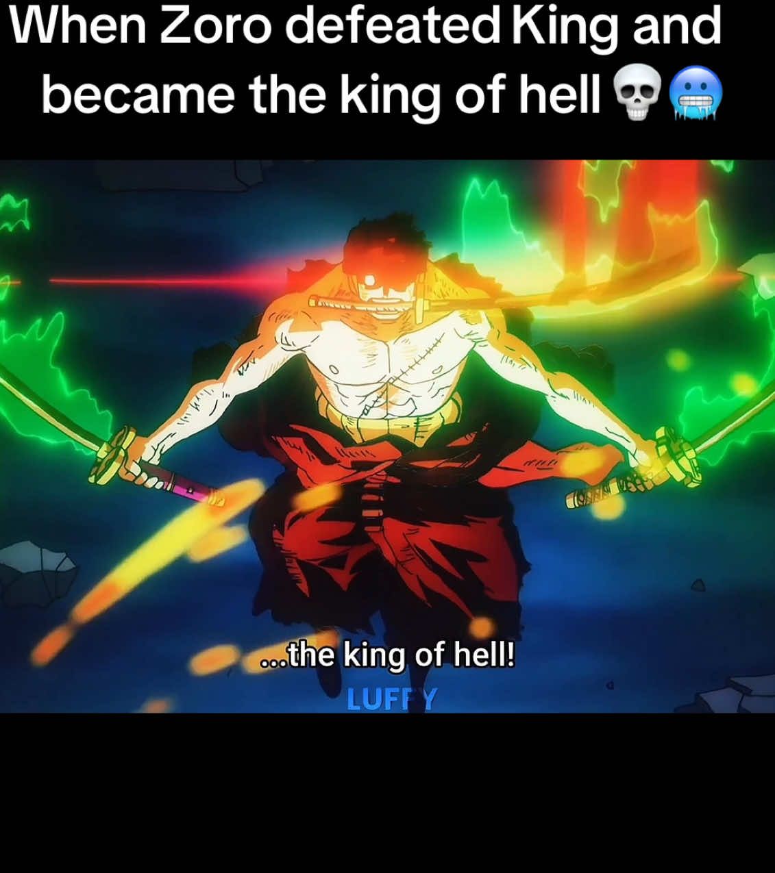 This episode just never gets old👑🔥🥶#onepiece #Anime #onepieceedit #animeedit #zoro #alber #foruyou #fyp #foryoupage❤️❤️ 