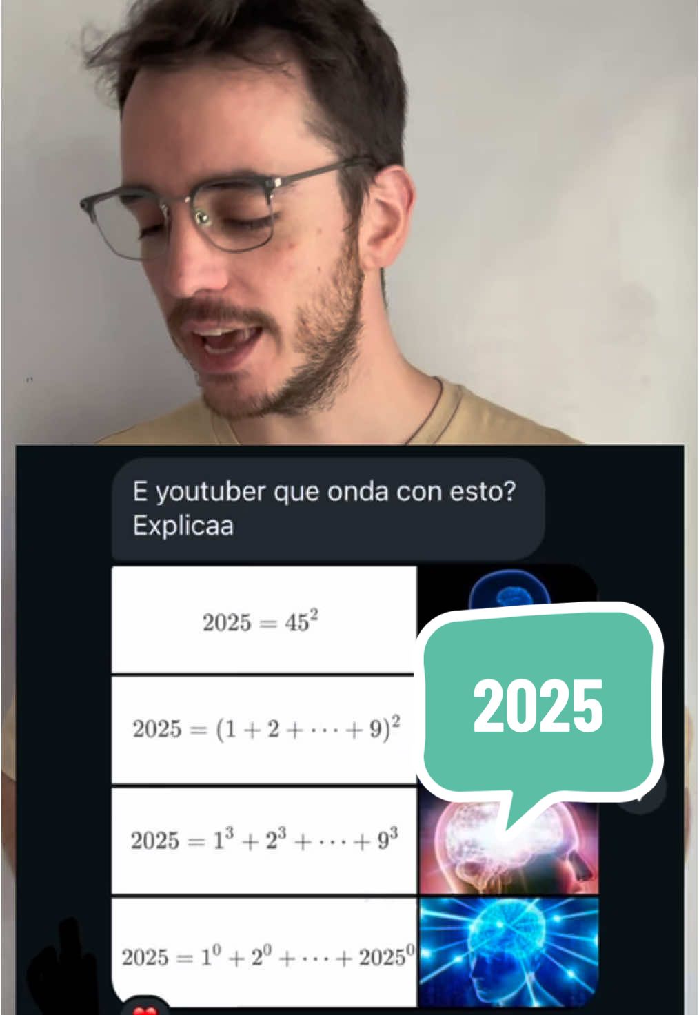 E youtuber #parati #fyp #profesor #edutok #matematica #2025 