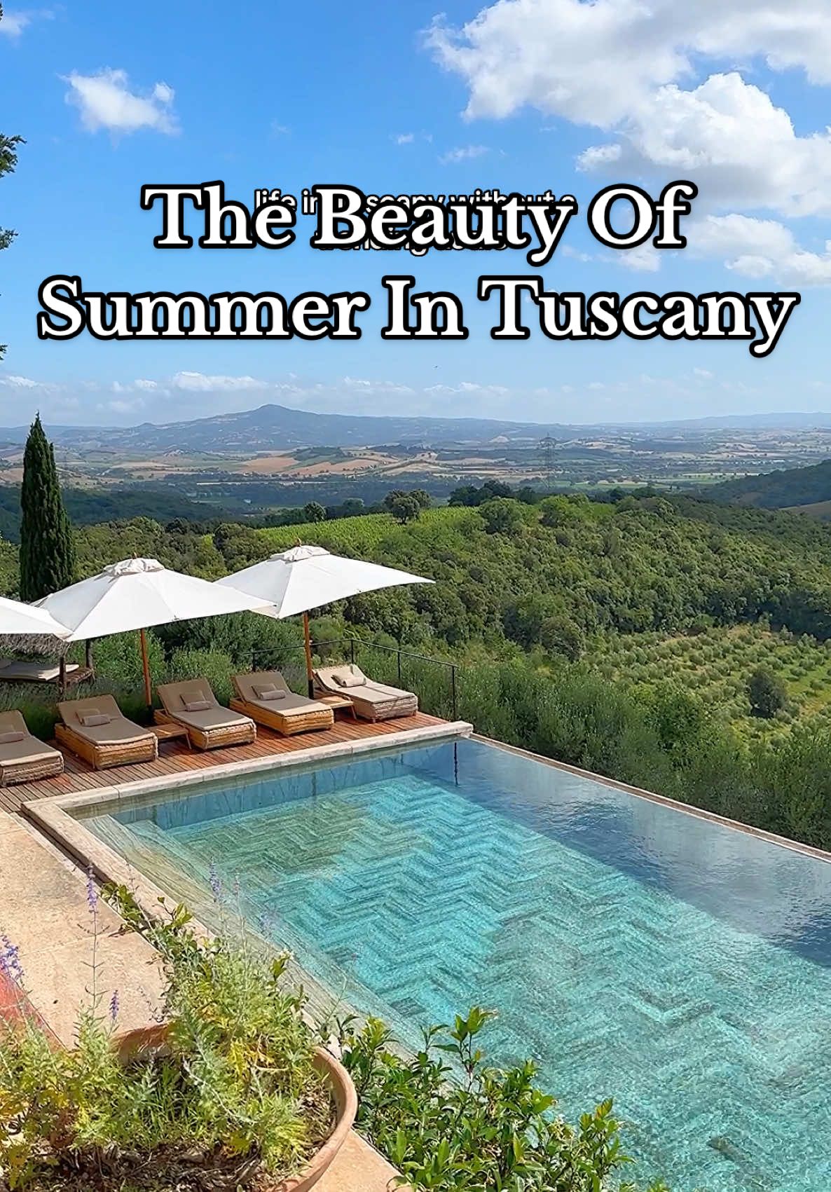 just the pure sounds of sweet, sweet summer in Tuscany, Italy 🇮🇹 