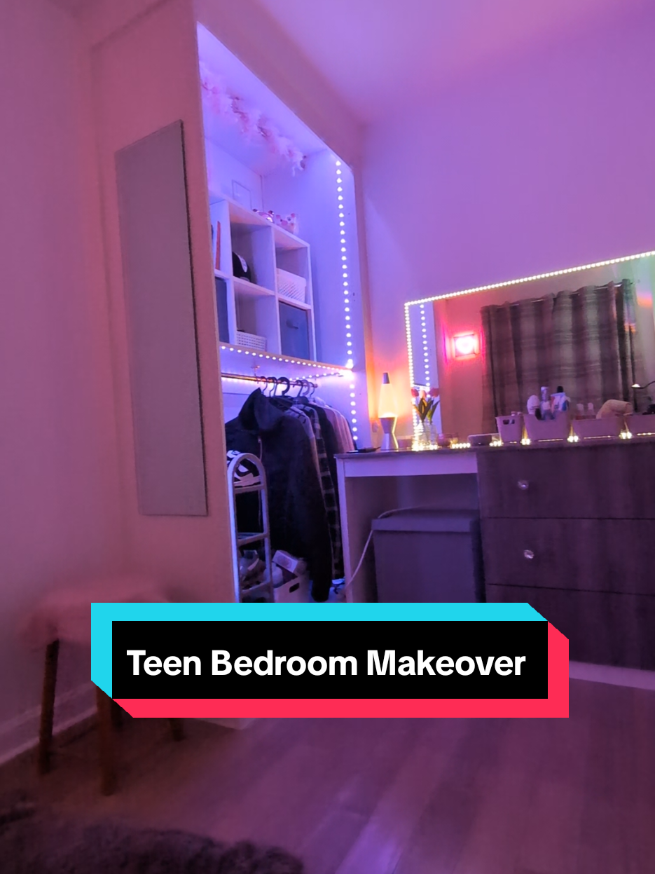 Daughter's bedroom makeover (take 2)  #girlsbedroominspo #girlsbedroomdecor #girlsbedroomideas #pinkvibes #teenbedroominspo #teenbedroomdecor 